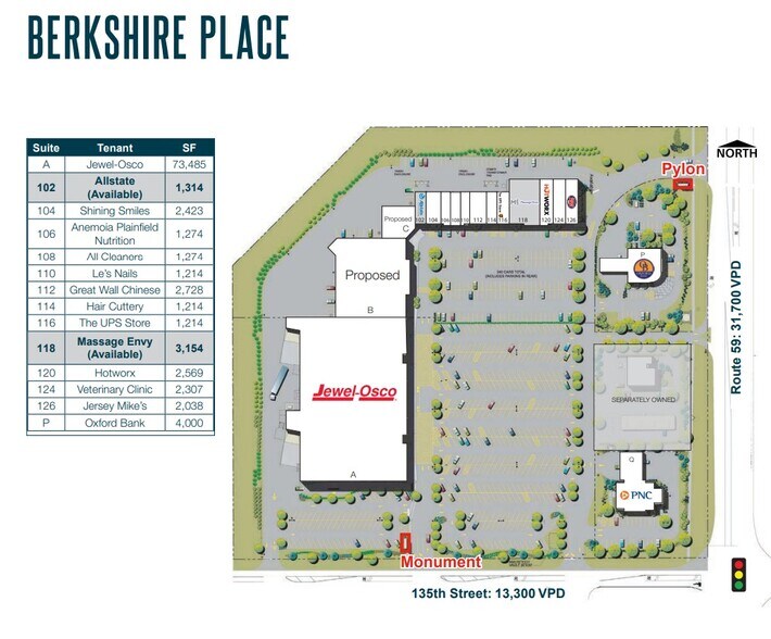 More Photos Of 13400 S Route 59, Plainfield Unknown For Lease