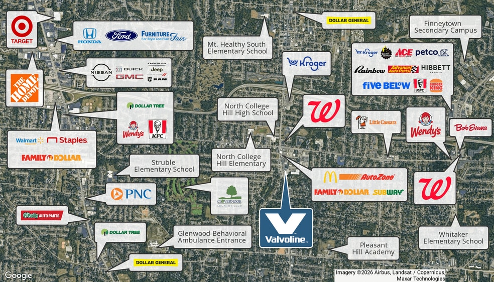 More Photos Of 6650 Hamilton Ave, Cincinnati Service Station For Sale