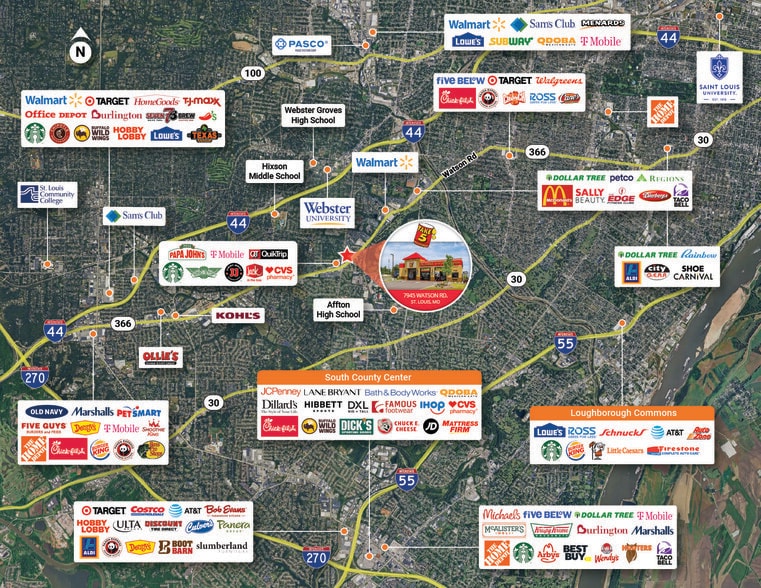 More Photos Of 7945 Watson Rd, Saint Louis Fast Food For Sale
