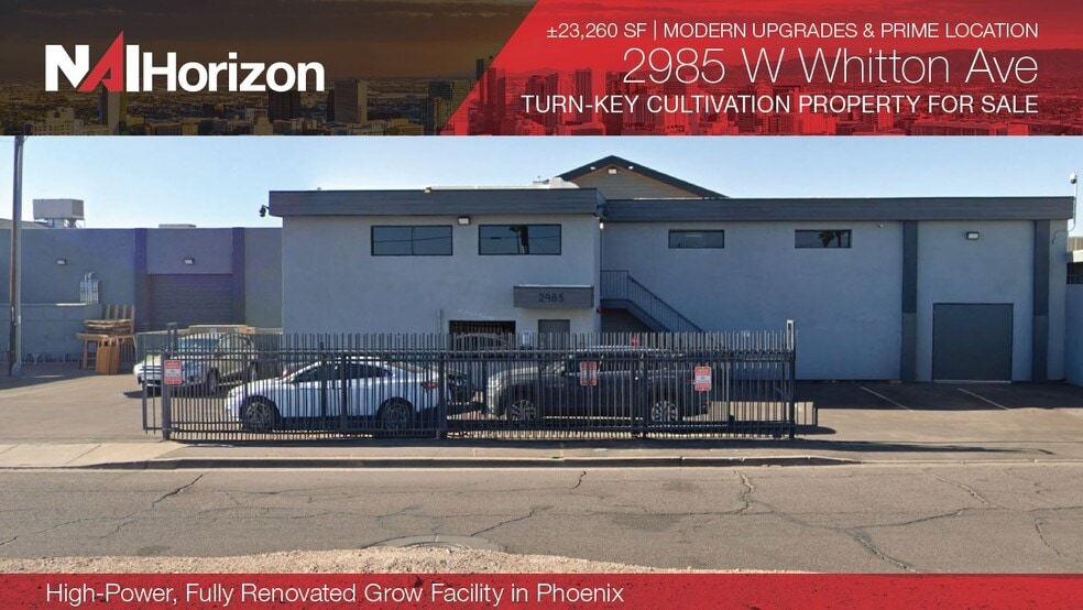 Primary Photo Of 2985 W Whitton Ave, Phoenix Warehouse For Sale