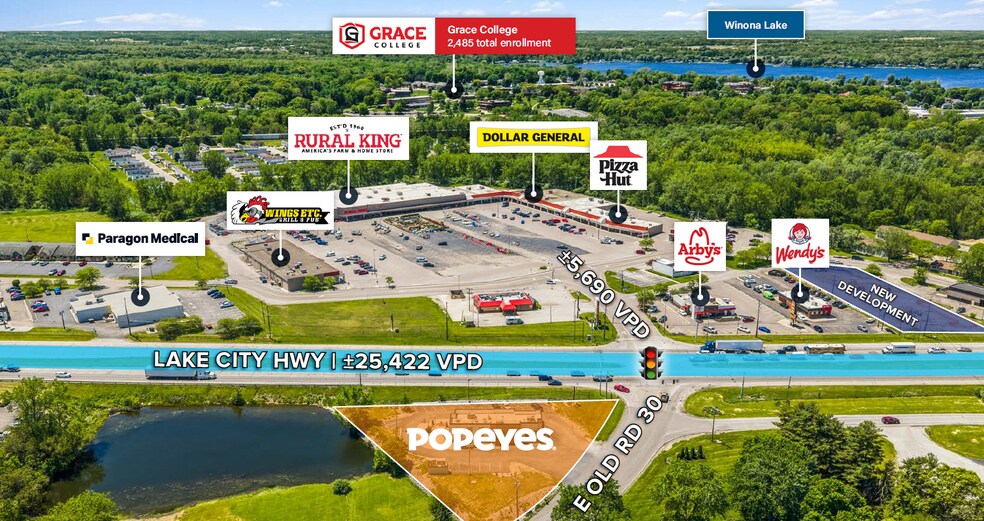 More Photos Of 3501 Lake City Hwy, Warsaw Fast Food For Sale