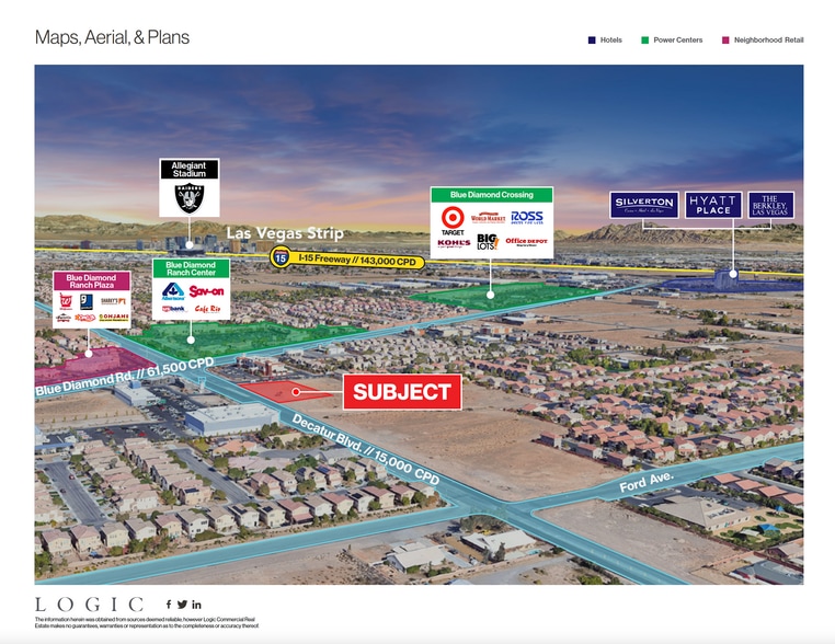 SEC S Decatur & W Ford Ave Ford, Las Vegas, NV 89139 Land For Sale