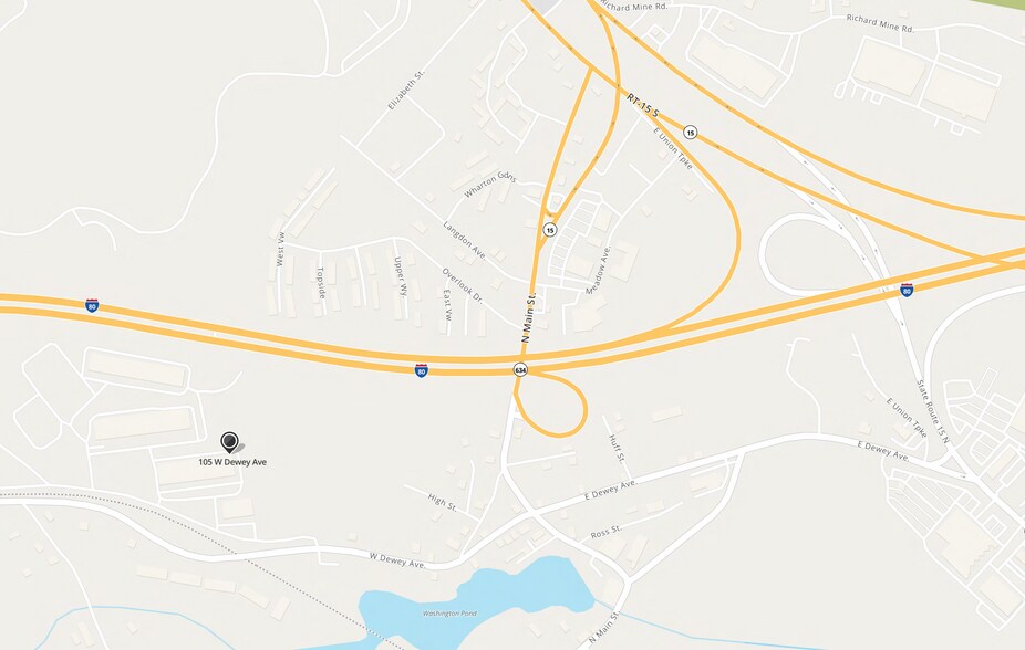 More Photos Of 105 W Dewey Ave, Wharton Warehouse For Lease