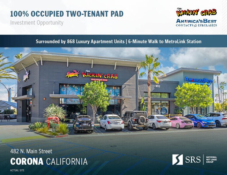 Primary Photo Of 482 N Main St, Corona Freestanding For Sale