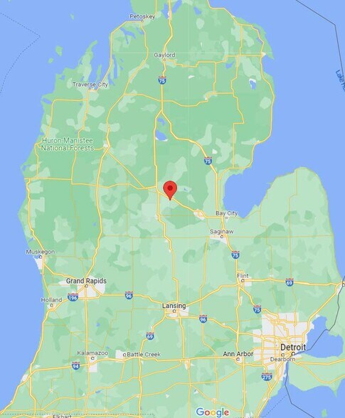 More Photos Of 8505 Isabella County Line rd, Coleman Land For Sale