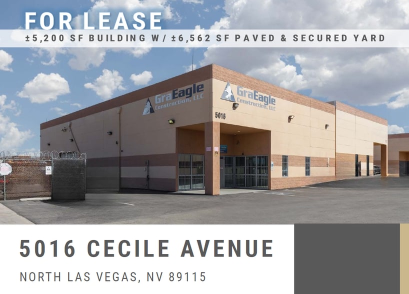 Primary Photo Of 5016 Cecile Ave, Las Vegas Warehouse For Lease