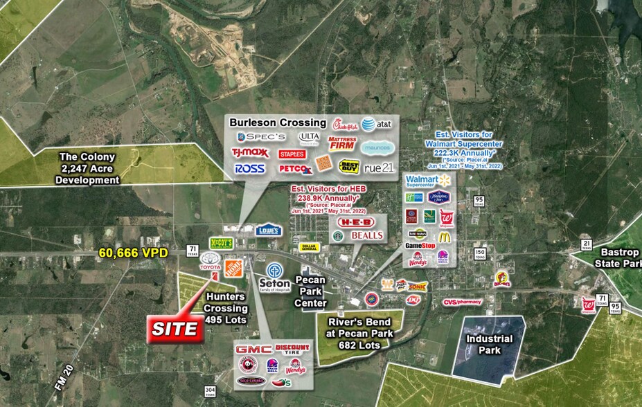 More Photos Of 210 Hunters Crossing, Cedar Creek Unknown For Lease