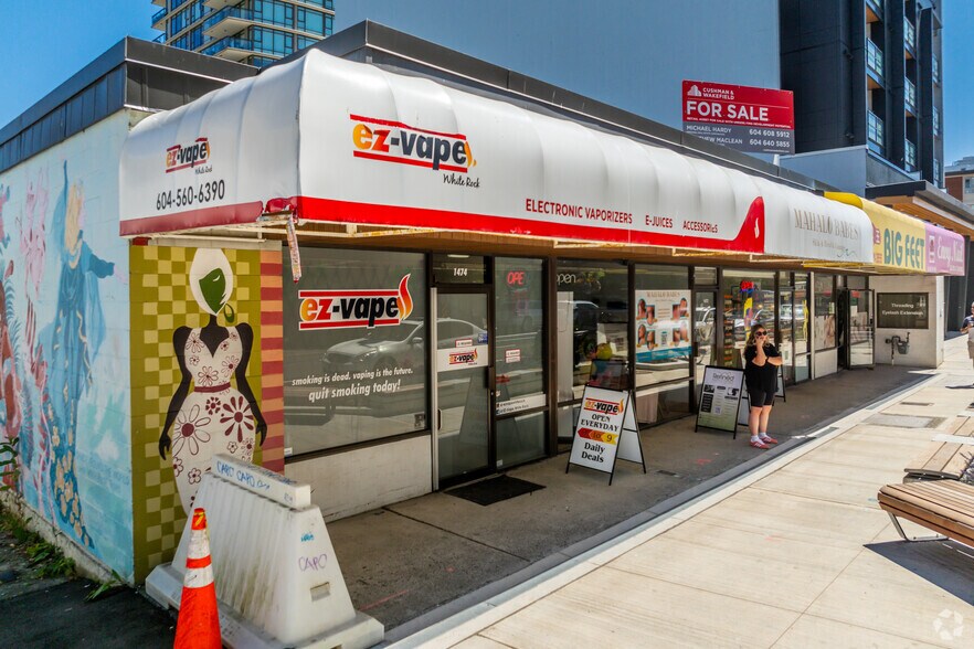 Primary Photo Of 1468 Johnston Rd, White Rock Storefront For Sale