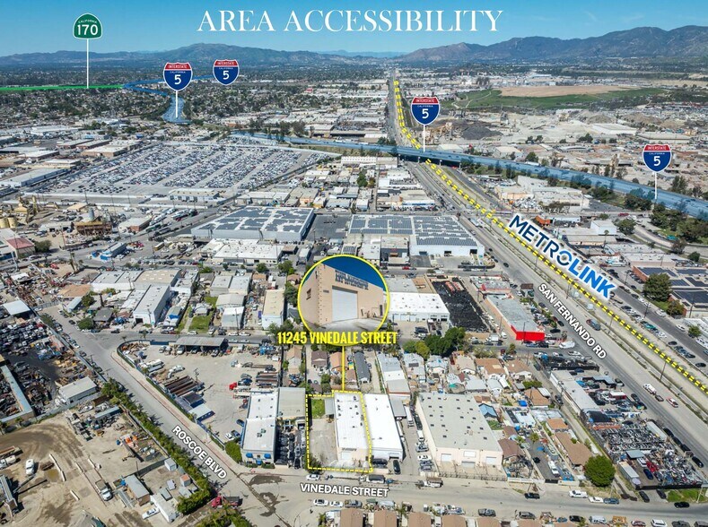 More Photos Of 11245 Vinedale St, Sun Valley Warehouse For Sale