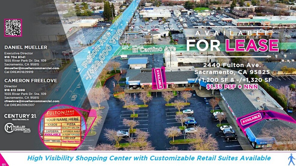 Primary Photo Of 2440 Fulton Ave, Sacramento Unknown For Lease