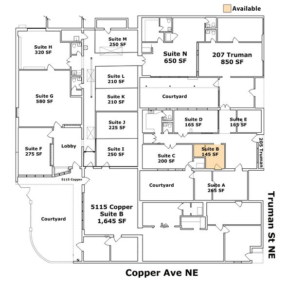 More Photos Of 5115 Copper Ave NE, Albuquerque Office For Lease