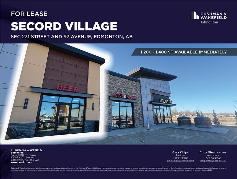 More Photos Of 22943 97 Av NW, Edmonton Storefront For Lease
