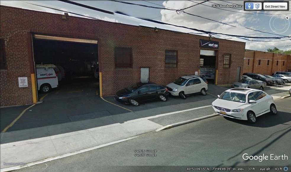 Primary Photo Of 3635 Rombouts Ave, Bronx Warehouse For Lease