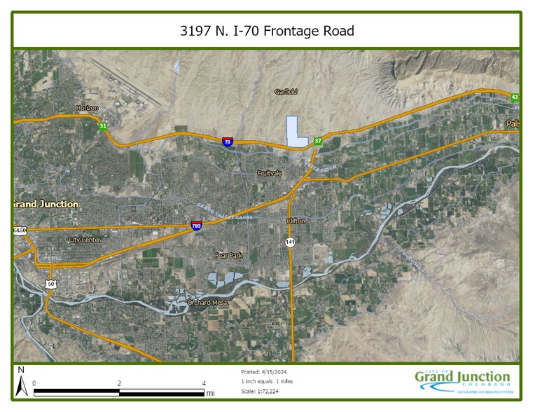 More Photos Of 3197 N I-70 Frontage Rd, Clifton Land For Sale