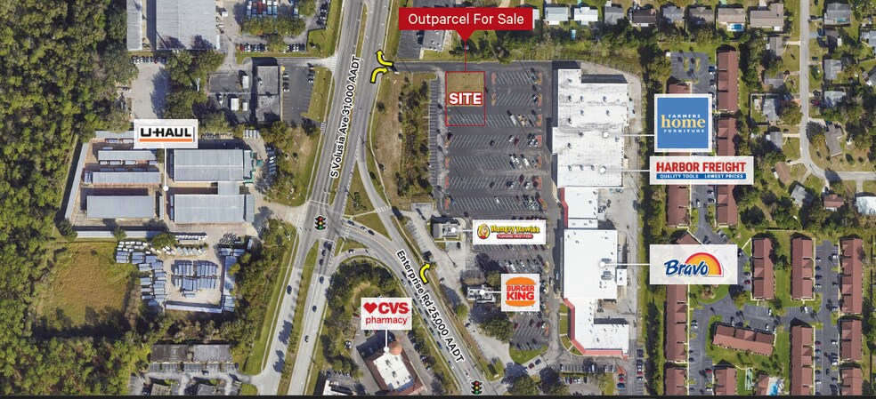 Primary Photo Of 2421 Enterprise Rd, Orange City Land For Sale