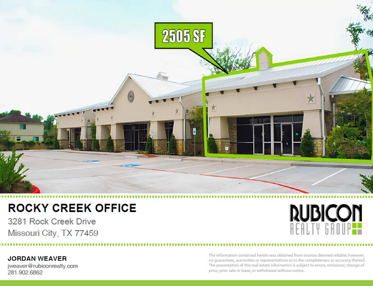 Primary Photo Of 3281 Rocky Creek Dr, Missouri City Medical For Lease