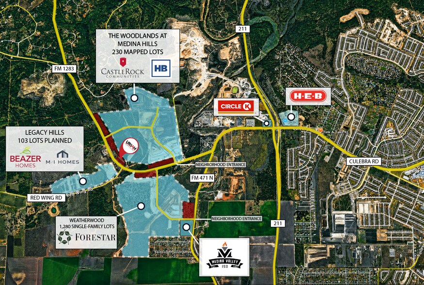 More Photos Of 10.76 AC +/- on FM 1283, Rio Medina Land For Sale