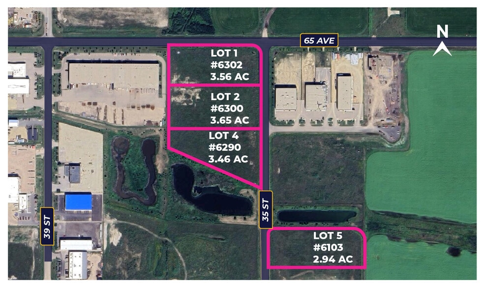Primary Photo Of 6103 35 St, Leduc Land For Sale