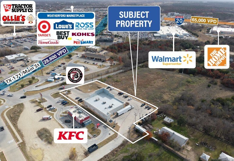 More Photos Of 106 Cleburne Ave, Weatherford Freestanding For Sale