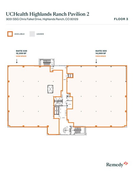 More Photos Of 9051 SSG Chris Falkel Dr, Highlands Ranch Medical For Lease