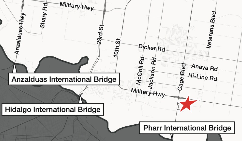 More Photos Of 300-E Capote Central Ave, Pharr Warehouse For Lease