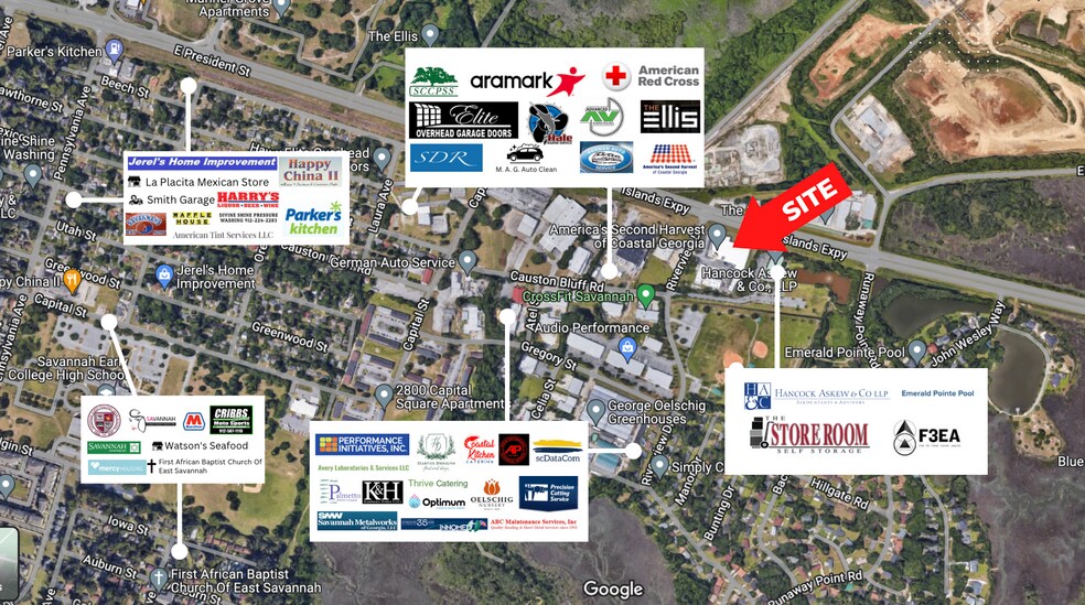 More Photos Of 2501 E President St, Savannah Refrigeration Cold Storage For Lease