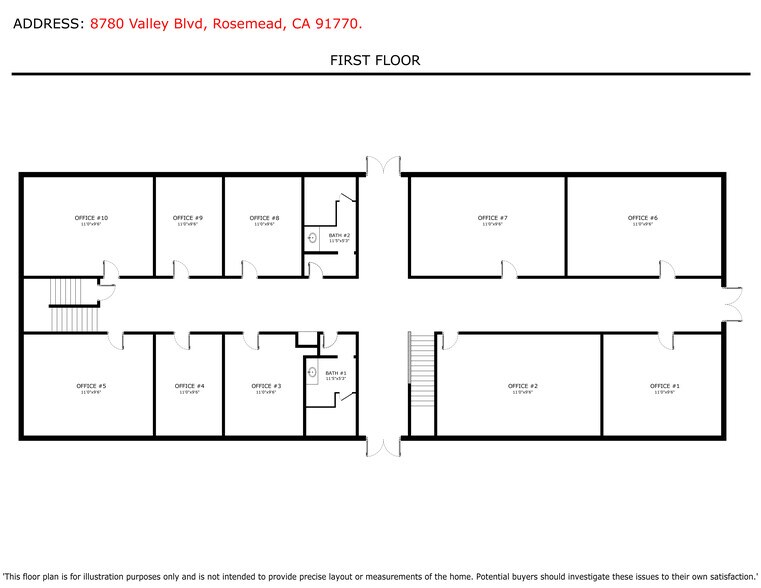 More Photos Of 8780 Valley Blvd, Rosemead Office For Lease