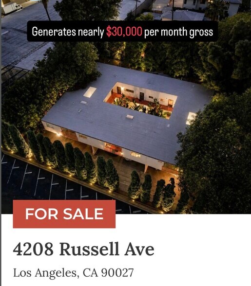 More Photos Of 4208 Russell Ave, Los Angeles Apartments For Sale