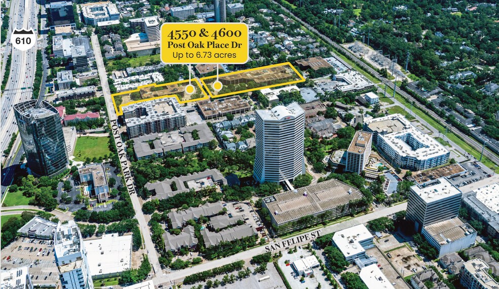Primary Photo Of 4550 Post Oak Place Dr, Houston Land For Sale