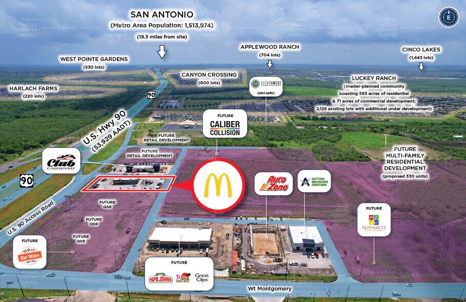 More Photos Of 12328 W US Highway 90, San Antonio Fast Food For Sale