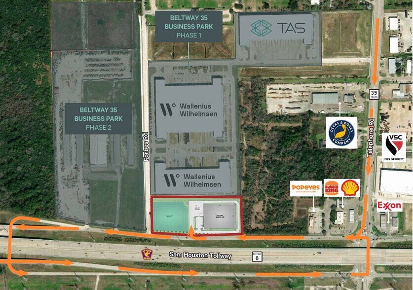 More Photos Of 00 S Sam Houston Pky E, Houston Distribution For Lease