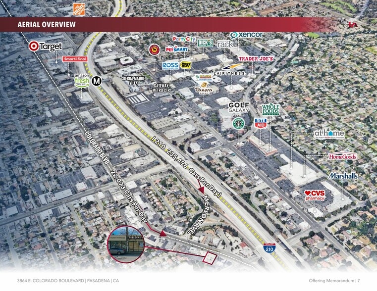 More Photos Of 3864-3870 E Colorado Blvd, Pasadena Storefront Retail Office For Sale