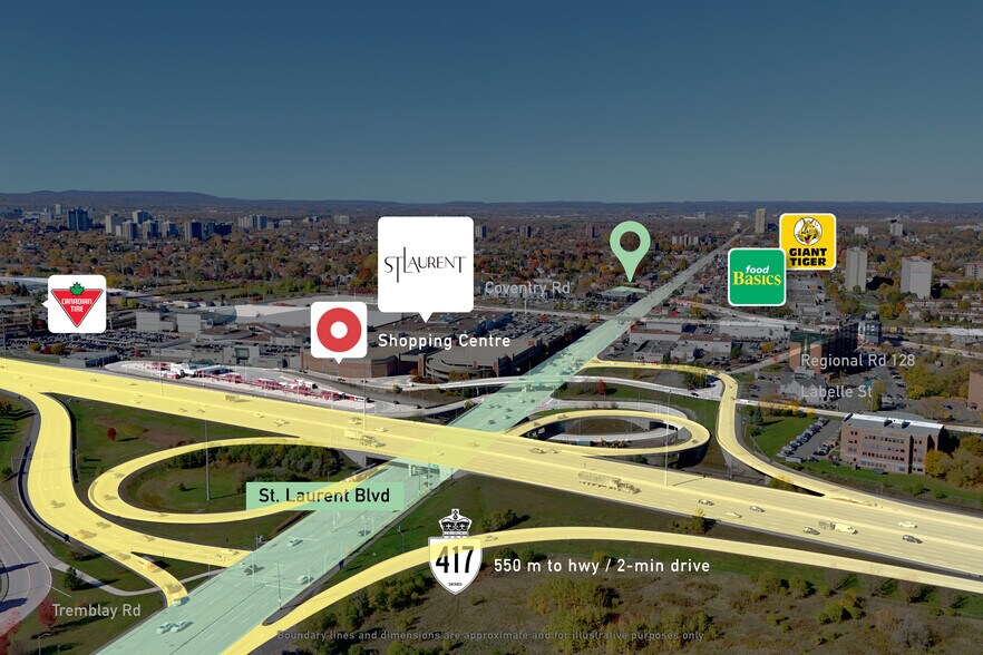 More Photos Of 1076 St. Laurent Blvd, Ottawa Land For Sale