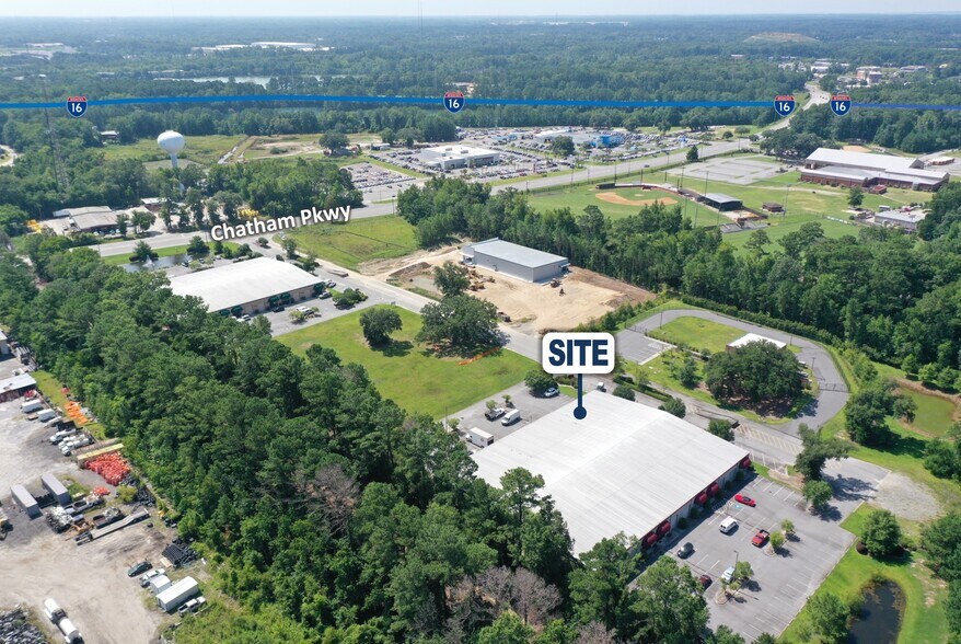 More Photos Of 1101 Chatham Pky, Garden City Flex For Lease