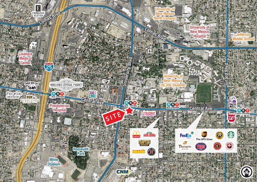 More Photos Of 1820 Central Ave SE, Albuquerque Storefront Retail Office For Sale