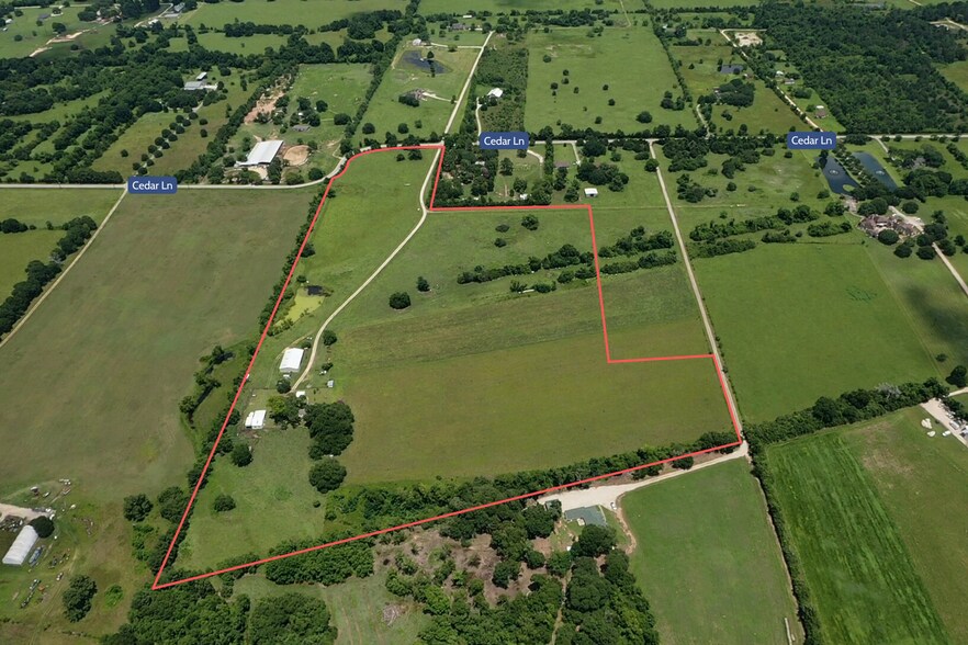 Primary Photo Of 20119 Cedar Ln, Tomball Land For Sale