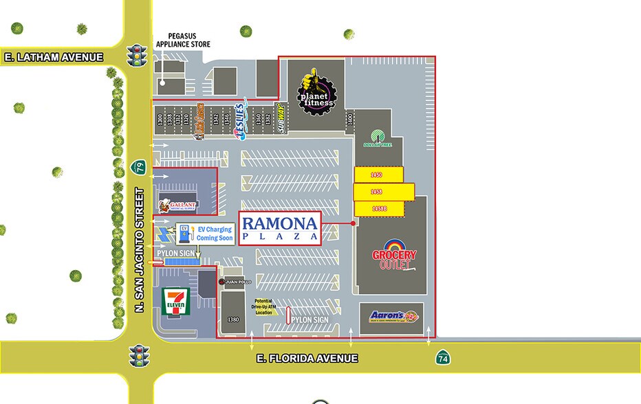 More Photos Of 1301-1699 E Florida Ave, Hemet Unknown For Lease