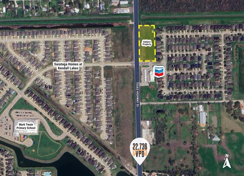 More Photos Of 5432 TX-35, Alvin Land For Sale