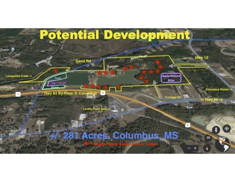Primary Photo Of Sand & Tuscaloosa Rd, Columbus Land For Sale