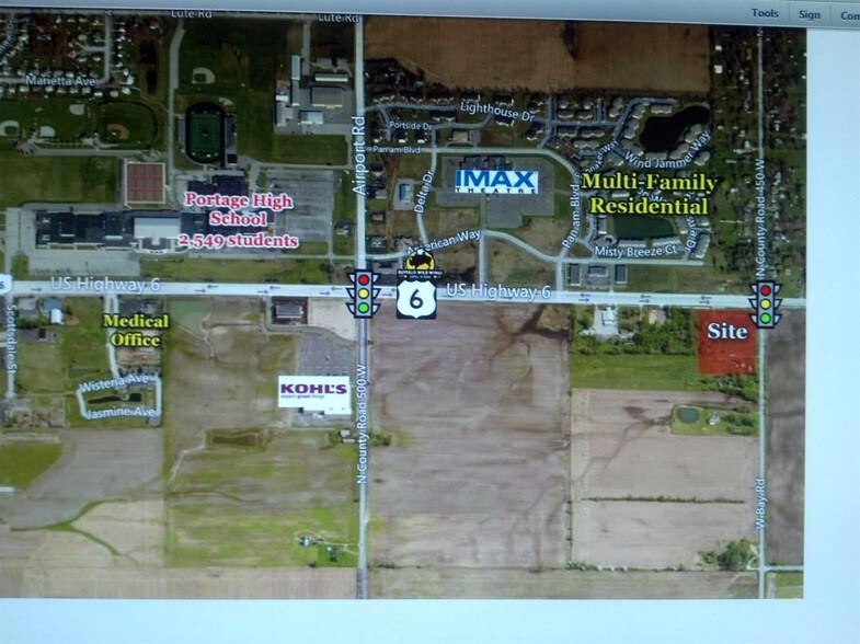More Photos Of 450 W US Hwy 6, Portage Land For Sale