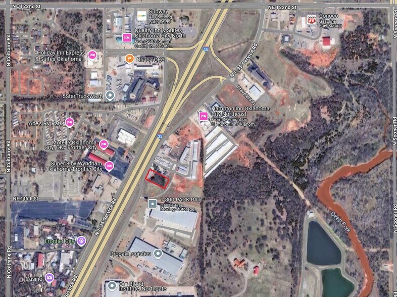 More Photos Of 11620 N I 35 Service Rd, Oklahoma City Land For Sale