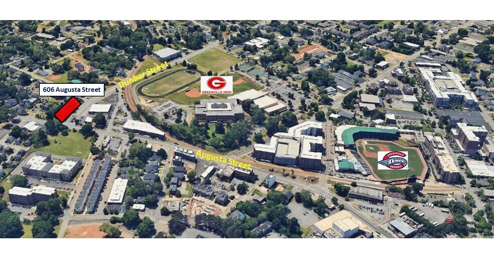 Primary Photo Of 606 Augusta St, Greenville Land For Sale
