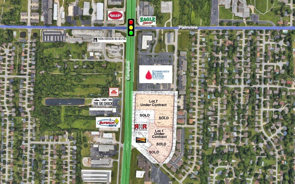 Primary Photo Of 5602 S Campbell Ave, Springfield Land For Sale