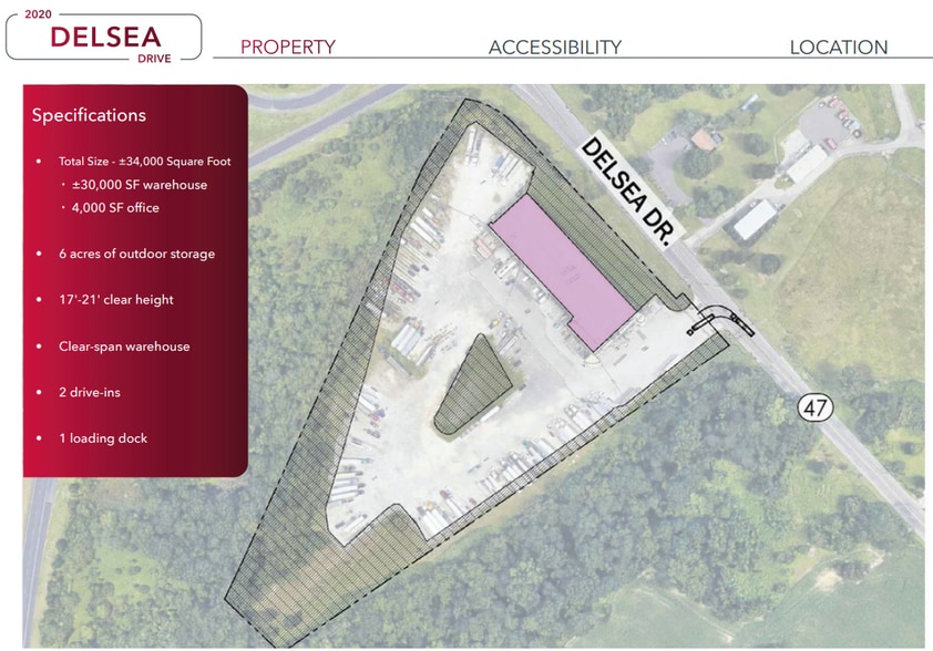 More Photos Of 2020 Delsea Dr, Sewell Industrial For Sale