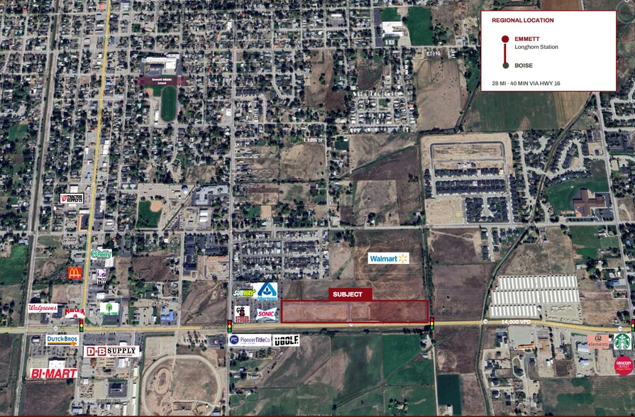 More Photos Of Highway 16, Emmett Land For Lease