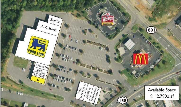 More Photos Of 5273 US Hwy 158 St, Advance Freestanding For Lease