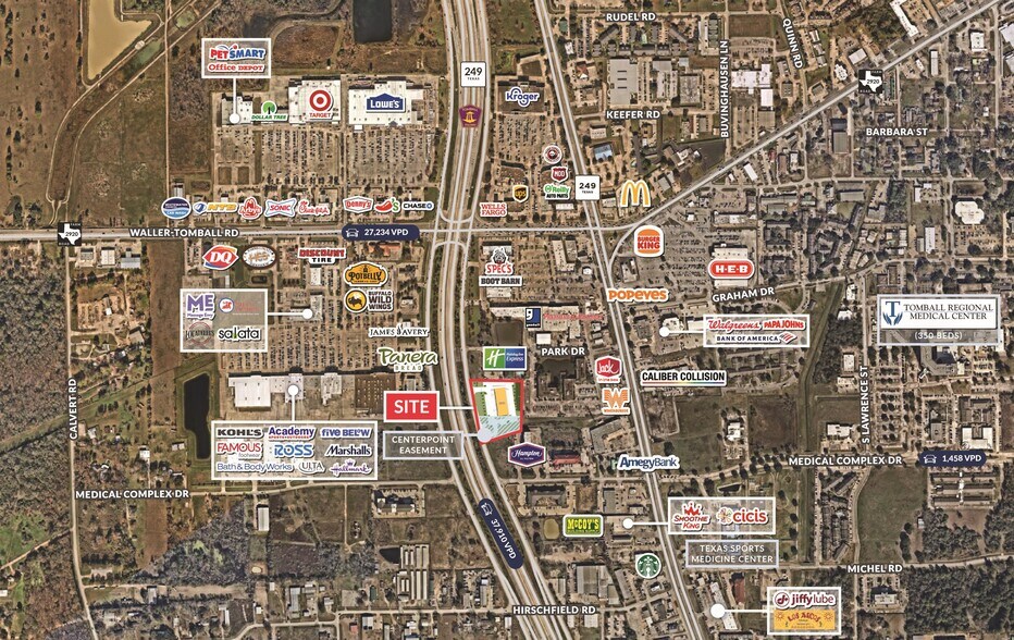 Primary Photo Of NEQ Tomball Parkway & Medical Complex Dr, Tomball Land For Sale