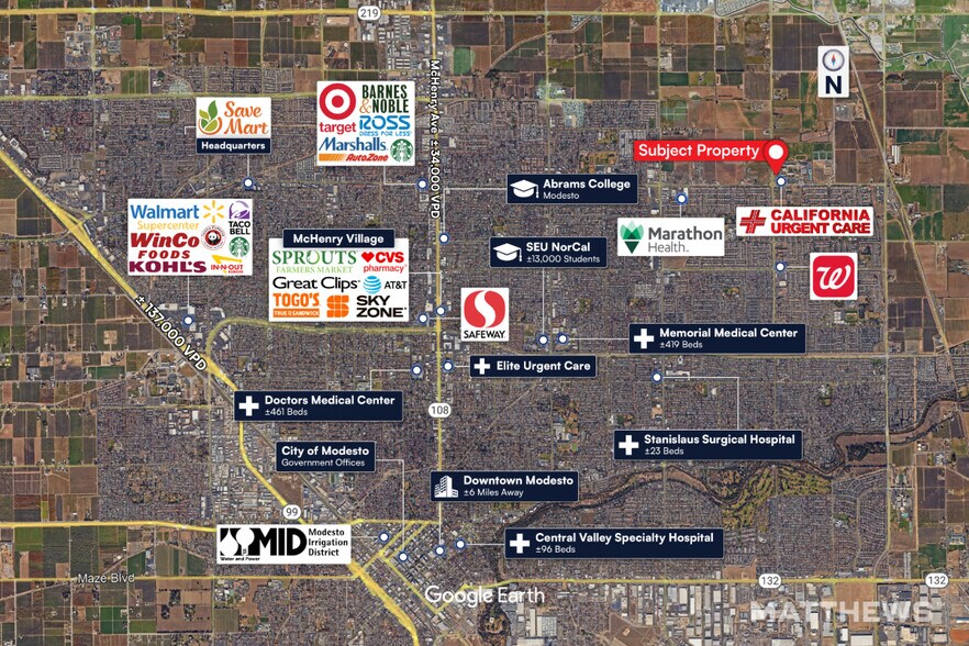 More Photos Of 3520 Roselle Ave, Modesto Office For Sale