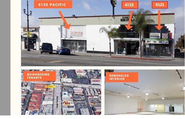 More Photos Of 6121-6125 Pacific Blvd, Huntington Park Storefront For Lease