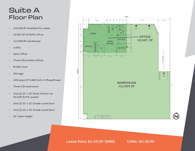 More Photos Of 4280 Wagon Trail Ave, Las Vegas Warehouse For Sale
